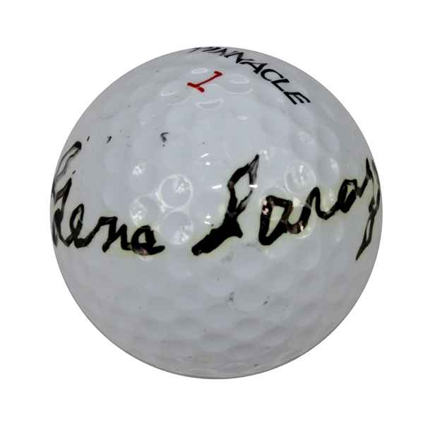 Gene Sarazen Signed Golf Ball JSA COA