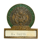 1975 Womens US Open Contestant Pin  - Marilyn Smith