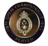 1990 British Open Contestant Pin - Nick Faldo Victory