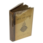 1887 The Art of Golf 1st Edition Book by Sir W. G. Simpson