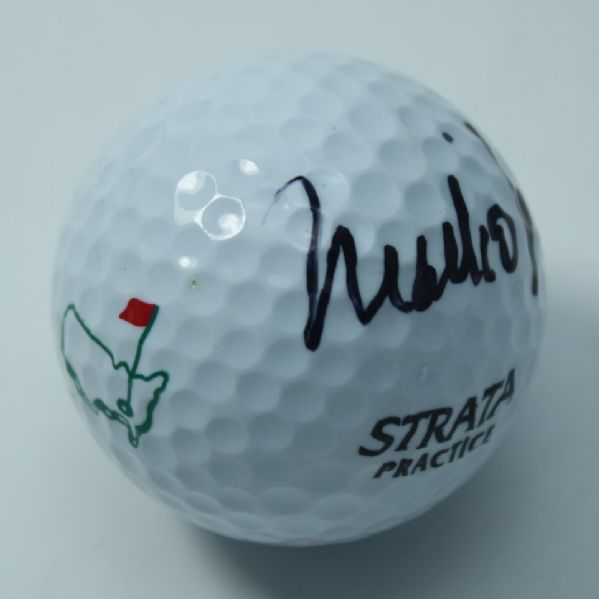 Mark O'Meara Signed Augusta National Logo Golf Ball JSA COA