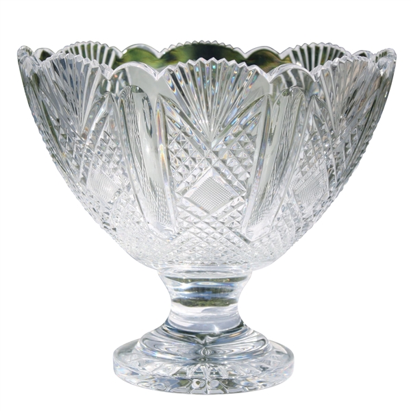 1997 International Tour Dunlop Series Crystal Bowl - Mark Brooks Collection