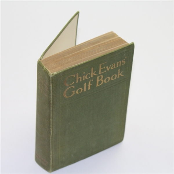 'Golf Book' by Chick Evans - 1921 - First Edition