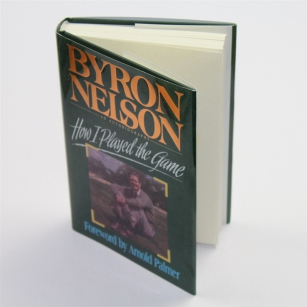 Byron Nelson Signed Book 'How I Played the Game' JSA COA