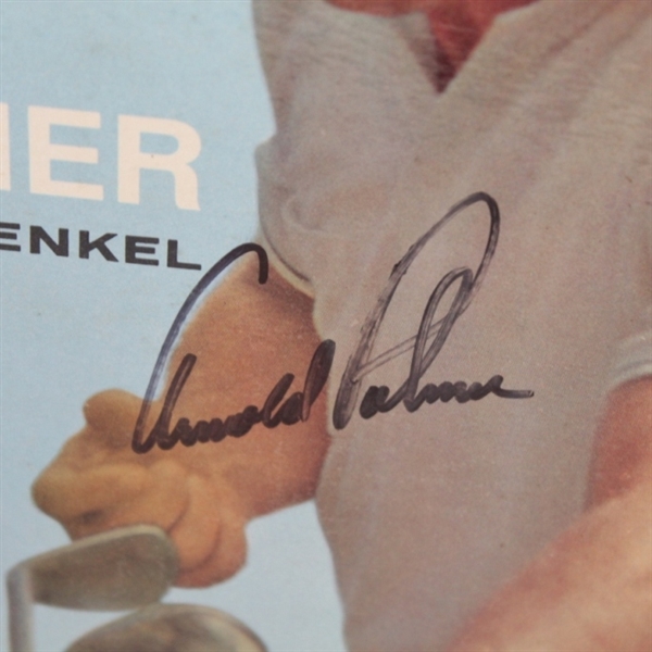Arnold Palmer Signed 1960's Golf Instruction Album Cover with Album JSA COA