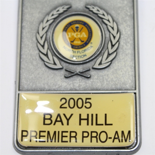 2005 Bay Hill Premier Pro-Am Metal Bag Tag