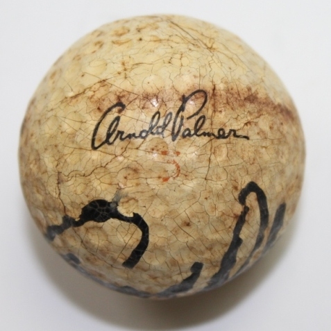 Arnold Palmer Signed Classic 'Arnold Palmer' Golf Ball JSA COA