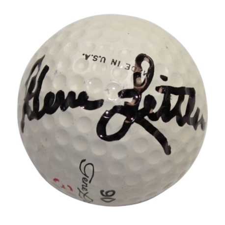 Gene Littler Signed Gene Littler Logo Golf Ball JSA COA