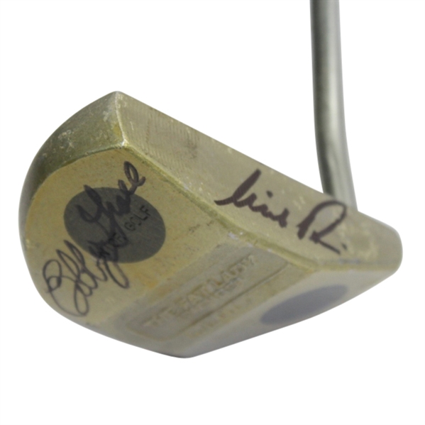 Nick Price and Bobby Grace Signed 'The Fat Lady' Jr Golf Putter JSA COA