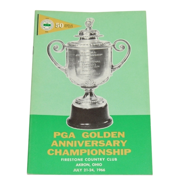 1966 PGA Golden Anniversary Championship at Firestone CC Press Guide