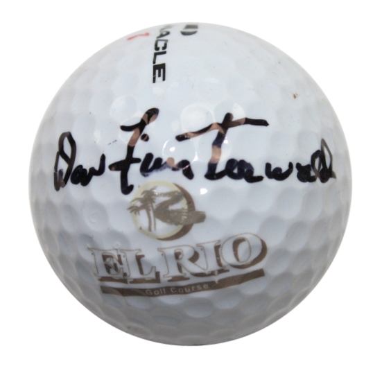 Dow Finsterwald Signed El Rio GC Logo Golf Ball JSA COA