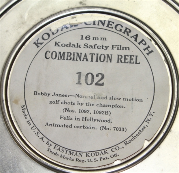 Kodak/Cinegraph Bobby Jones 16mm Normal and Slow Motion Shots