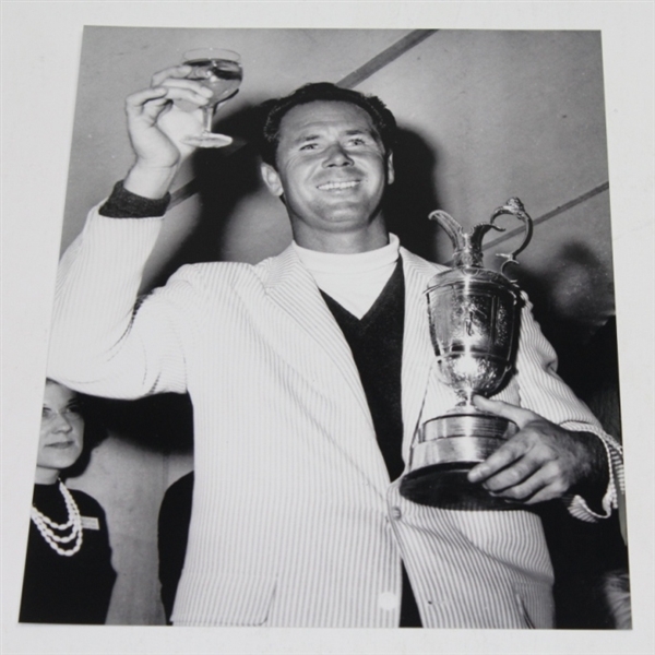 Tony Lema(D-1966) Signed 'Champagne'  Notation Cut Signature-1964 Brit. Open Champ JSA COA