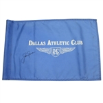 Jack Nicklaus Signed Dallas Athletic Club Course Flown Flag-Site of 63 PGA Win- JSA COA