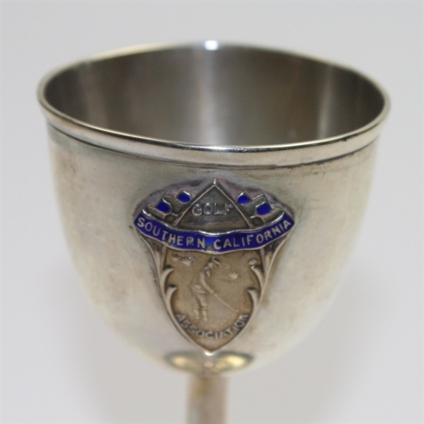 Sterling Silver Women's 1919 Southern California Championship Runner-Up Trophy