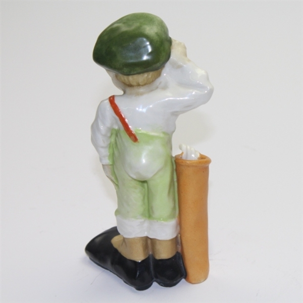 A Long Day on the Course Ceramic Dejected Golfer Scratching Head