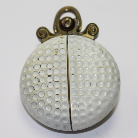 Vintage Golf Ball Pocket Watch