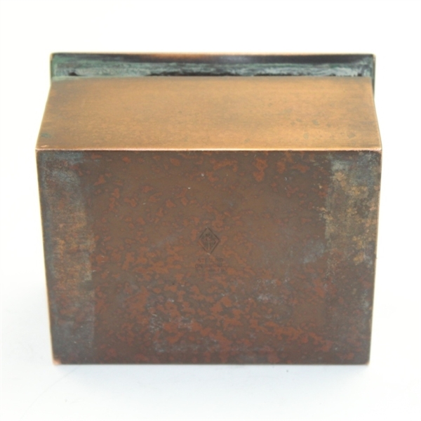 Heintz Sterling on Bronze Large Box with Insignia