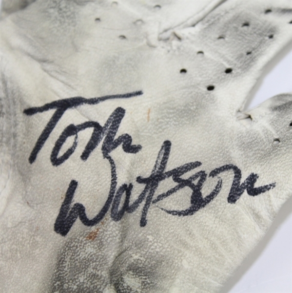 Tom Watson Signed Ram Golf Glove JSA COA
