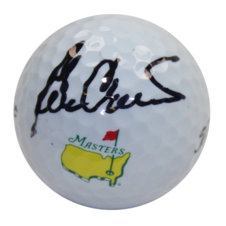 Ben Crenshaw Signed Masters Logo Golf Ball JSA COA
