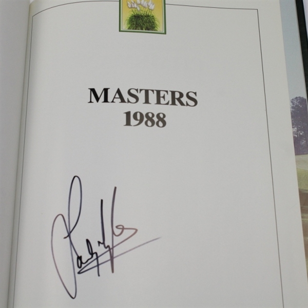 Sandy Lyle Signed 1988 Masters Annual JSA COA