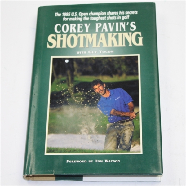 Corey Pavin Signed 'Corey Pavin's Shotmaking' Book by Corey Pavin JSA COA