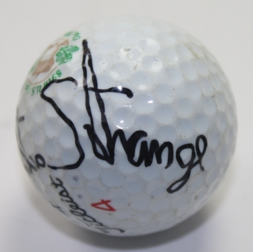 Curtis Strange Signed 1989 US Open at Oak Hill Logo Golf Ball JSA COA