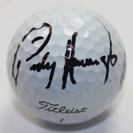 Bob Rosburg Signed Minneapolis GC Logo Golf Ball JSA COA
