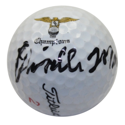 Orville Moody Signed Champions GC Logo Golf Ball JSA COA