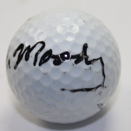 Orville Moody Signed Champions GC Logo Golf Ball JSA COA