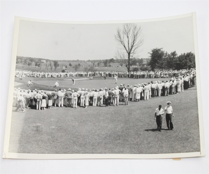 1933 US Open at North Shore CC Lot - Wire Photos, Article, and North Shore SC