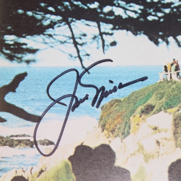 Jack Nicklaus Signed 1972 Bing Crosby National Pro-Am Program JSA COA