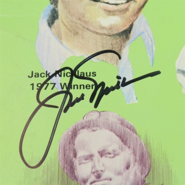 Jack Nicklaus Signed 1978 Inverrary Classic (Win #65 of 73 Career PGA) Program JSA COA
