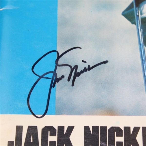 Jack Nicklaus Signed 1977 Jack Nicklaus Exhibition Program JSA COA