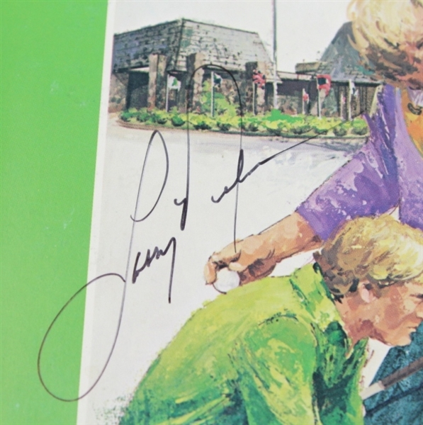 Larry Nelson Signed 1981 PGA Championship Program JSA COA