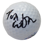 Tom Watson Signed 1982 US Open @ Pebble Beach Logo Golf Ball JSA COA
