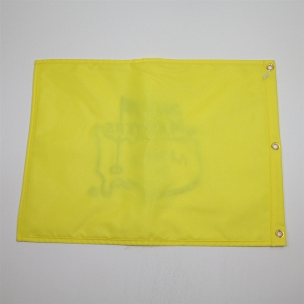Bob Goalby Signed 2011 Masters Embroidered Flag JSA COA