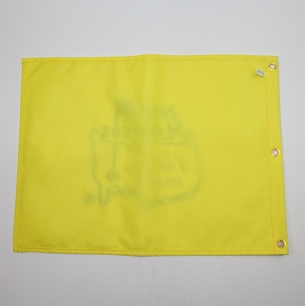 Nick Faldo Signed 2011 Masters Embroidered Flag JSA #F87092