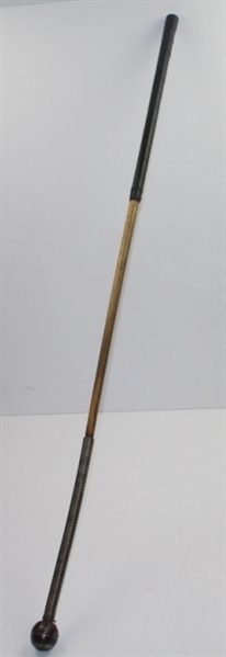 Vintage Hickory Shaft with Spring and Metal Head - Unique Practice Cub