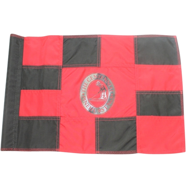 Pinehurst 'The Centennial' Course #8 Red & Black Checkered Course Flag