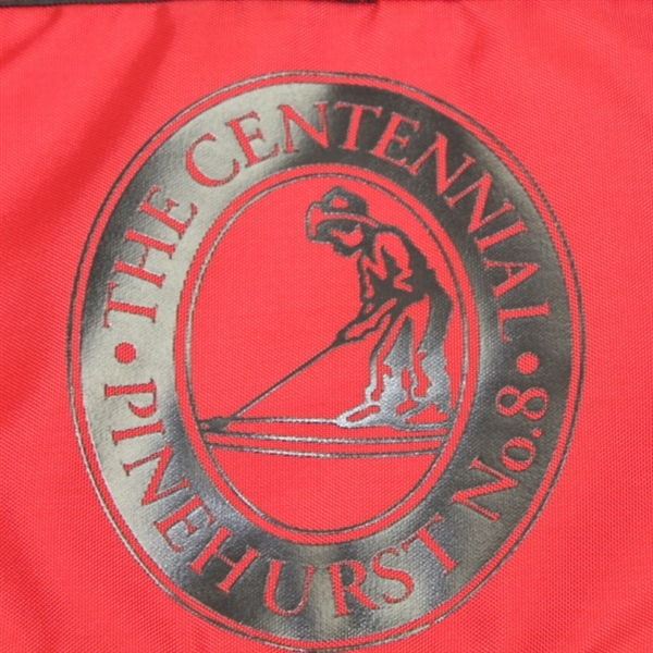 Pinehurst 'The Centennial' Course #8 Red & Black Checkered Course Flag