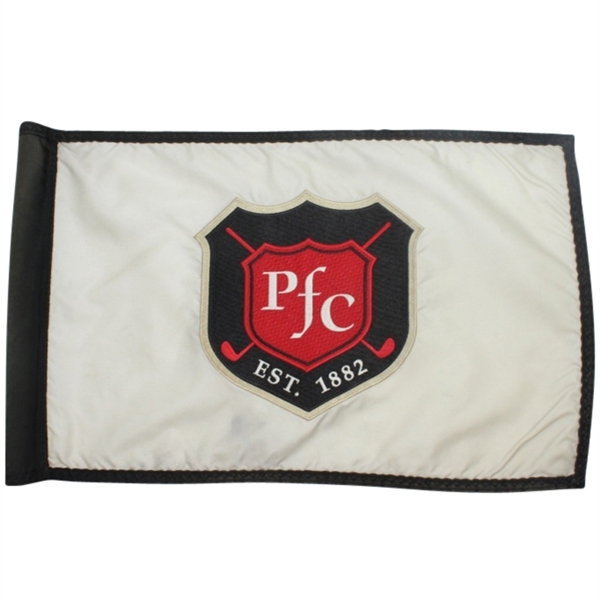 Pittsburgh Field Club Embroidered Course Flown Flag - Est. 1882