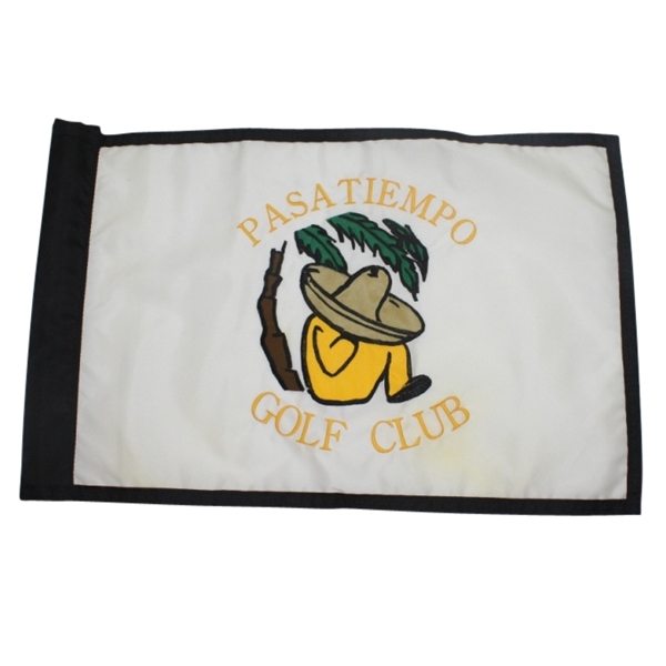 Pasatiempo Golf Club Embroidered Course Flown Flag - Allister MacKenzie