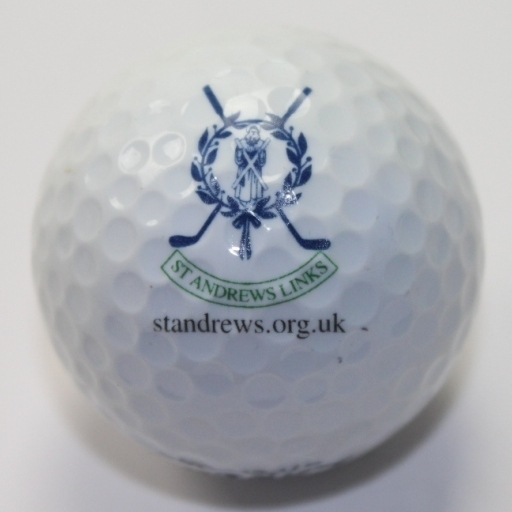 Peter Thomson Signed The Old Course St. Andrews Logo Golf Ball JSA COA