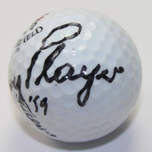 Gary Player Signed Muirfield Logo Golf Ball JSA COA
