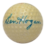 Ben Hogan Signed Ben Hogan Logo Golf Ball FULL PSA #Y04718