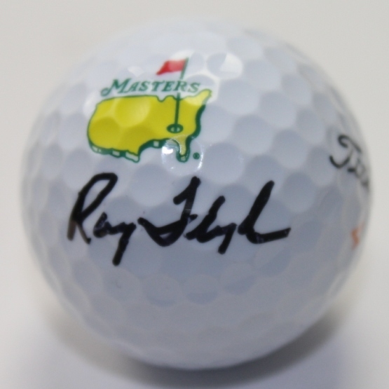 Ray Floyd Signed Masters Logo Golf Ball JSA COA