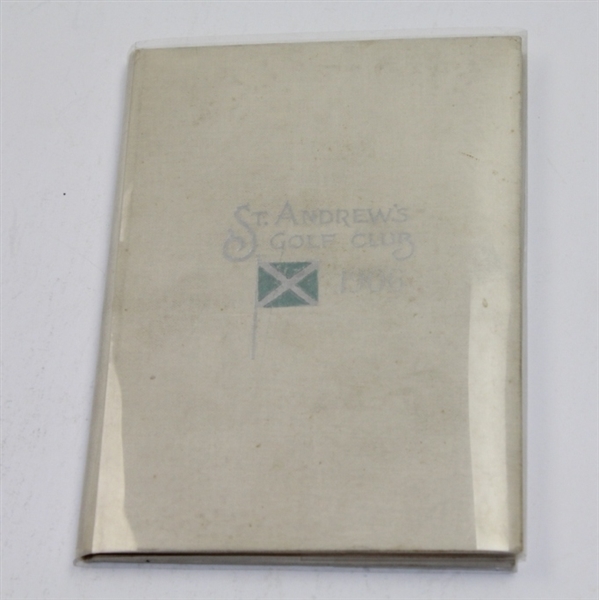 1906 St. Andrews Golf Club - Officers, Constitution and Rules, also Members List