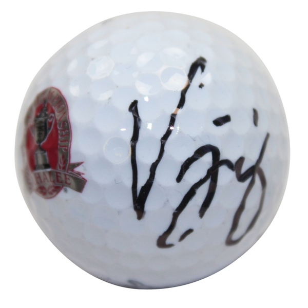 Vijay Singh Signed 1998 PGA Championship at Sahalee Logo Golf Ball JSA COA