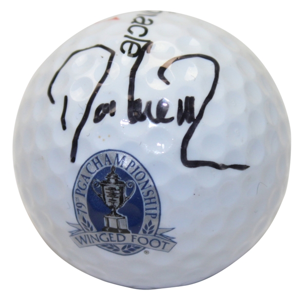 Davis Love Signed 1997 PGA Championship at Winged Foot Logo Golf Ball JSA COA